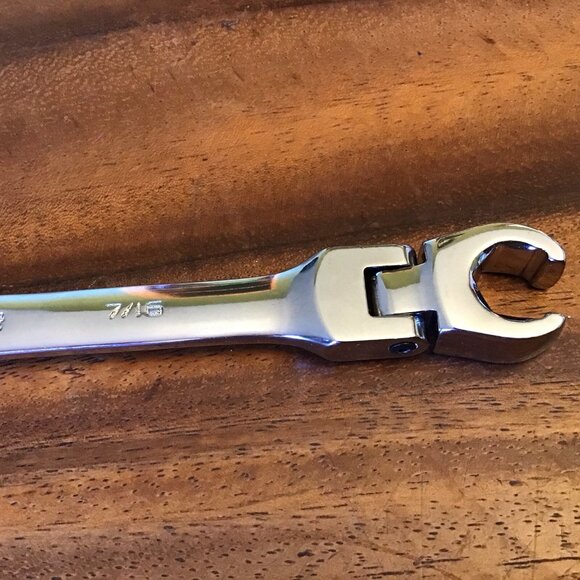 Mastercraft Flex Head Flare Nut Wrench - 3/8” X 7/16” - Picture 9 of 9